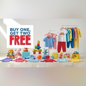 ALL KIDS BUY 1 GET 3
All kids items are buy one get two more free!
Even bundles!